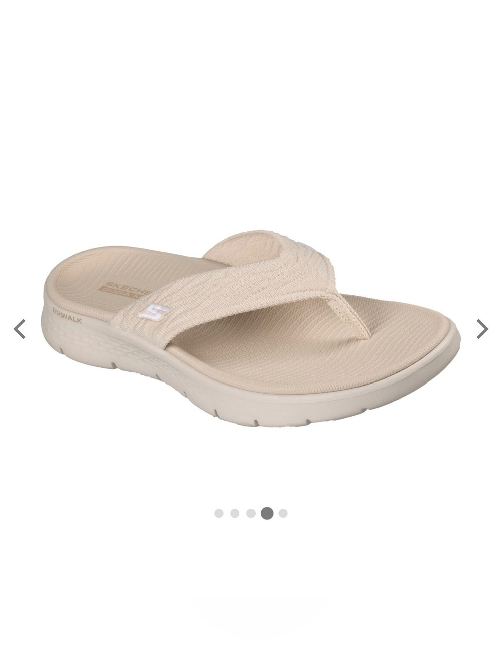 Skechers Light Beige GO WALK Flex Sandal - Splendor